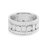 Nova Band Sterling Silver Ring for Women Nova Band Sterling Silver Ring for Women