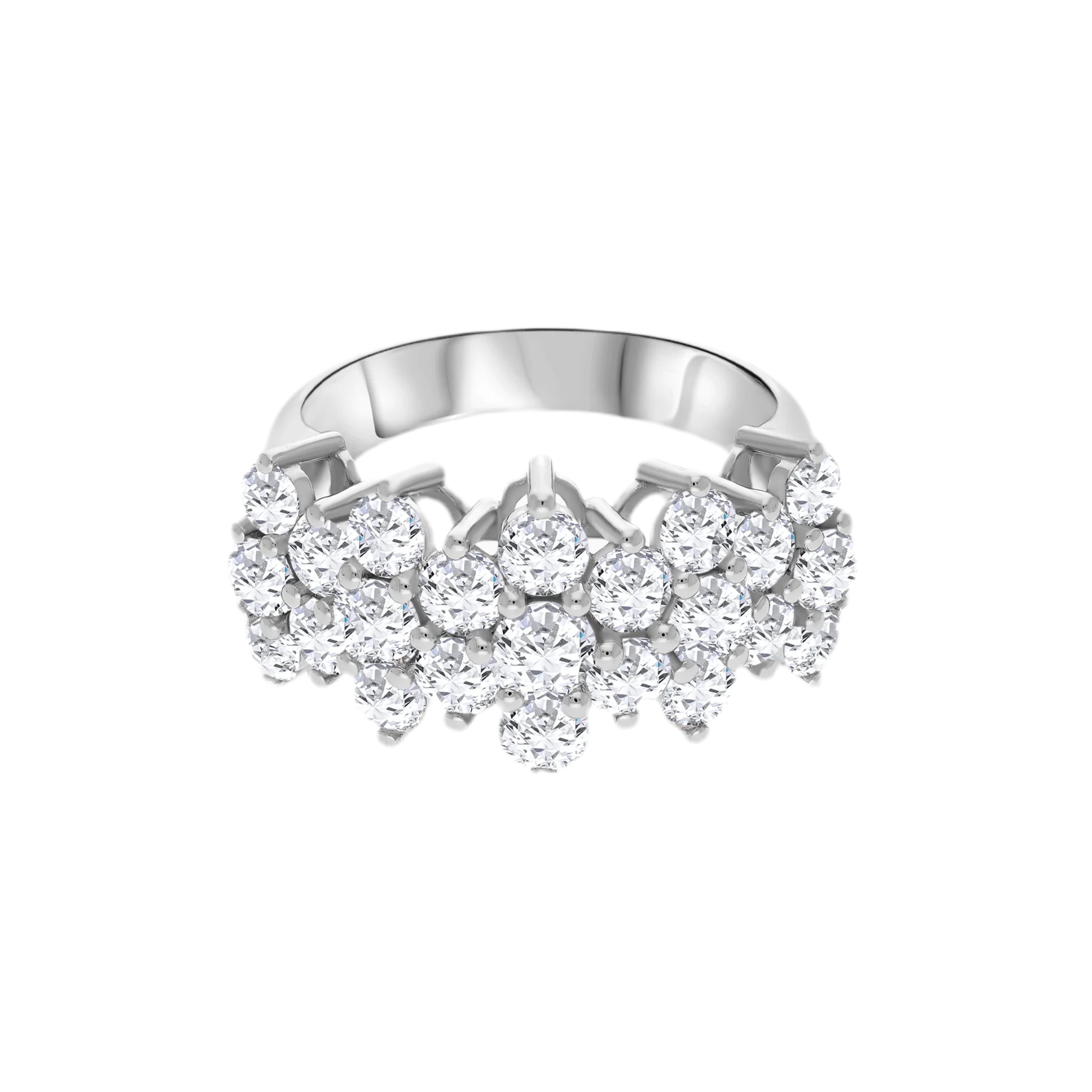 Infinite Halo Sterling Silver Ring for Women Infinite Halo Sterling Silver Ring for Women