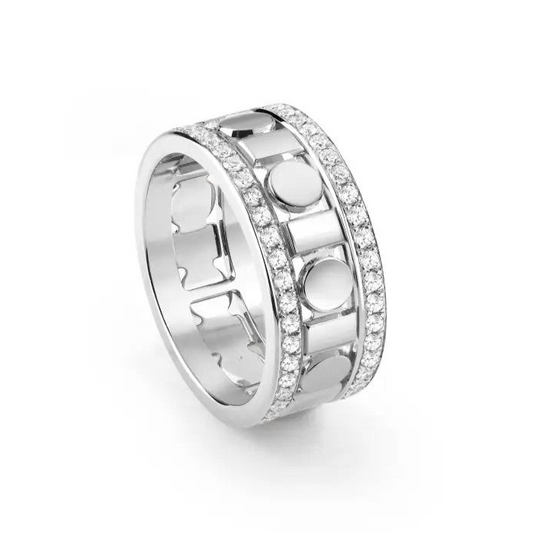 Nova Band Sterling Silver Ring for Women