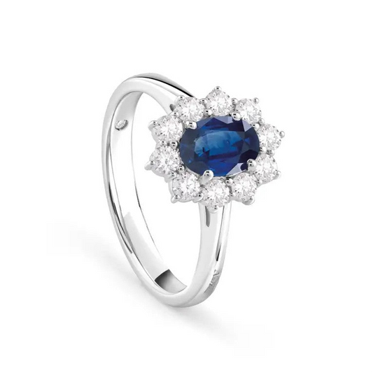 Ocean Whisper Sterling Silver Ring for Women