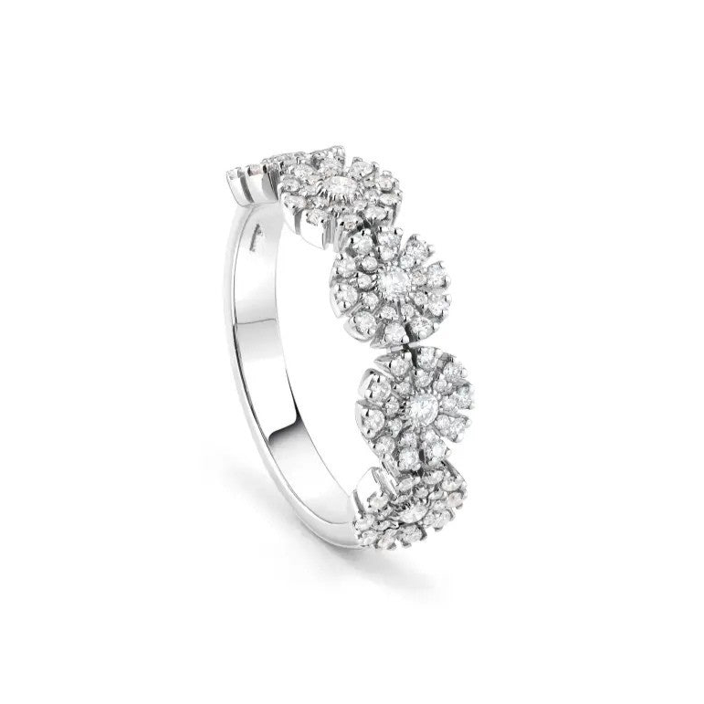 Radiant Path Sterling Silver Ring for Women Radiant Path Sterling Silver Ring for Women