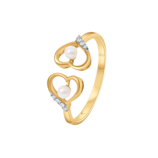 Heartstring Sterling Silver Ring for Women
