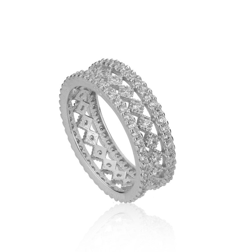 Luxaore Latest Design Pure 92.5 Sterling Silver Ring for Women for Special Events, Parties, Weddings, Casual, Office Wear,   Birthdays Gift, Anniversaries Gift, Valentine's Day Gift for Girl friend Luxaore Latest Design Pure 92.5 Sterling Silver Ring for Women for Special Events, Parties, Weddings, Casual, Office Wear,   Birthdays Gift, Anniversaries Gift, Valentine's Day Gift for Girl friend