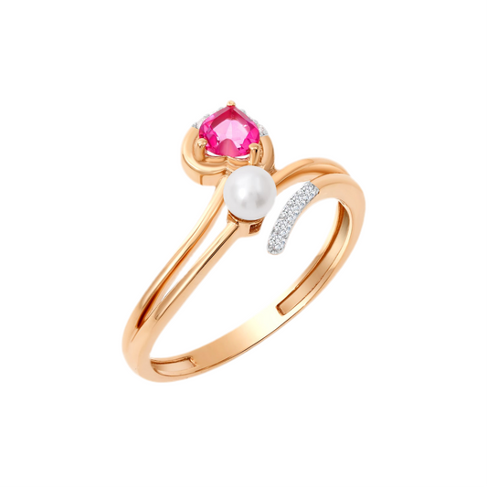 Rosalia Sterling Silver Ring for Women