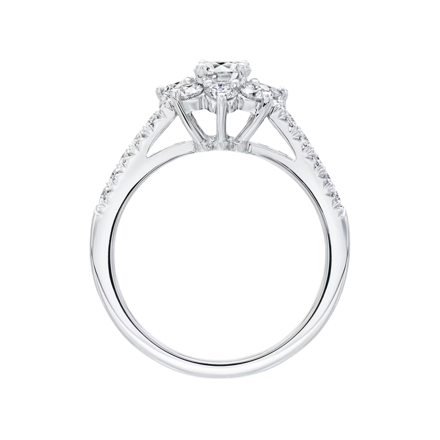Starburst Sterling Silver Ring for Women Starburst Sterling Silver Ring for Women