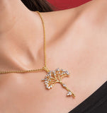 Buy tree designed necklace for girls Buy tree designed necklace for girls