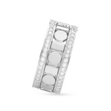 Nova Band Sterling Silver Ring for Women Nova Band Sterling Silver Ring for Women