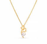 Exquisite silver pendant with matching chain for mother’s birthday gift Exquisite silver pendant with matching chain for mother’s birthday gift