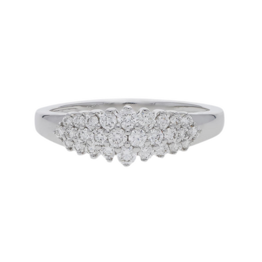 Luxe Silver Band Ring for Women