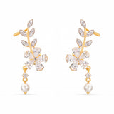 Flower leaf design earrings photo Flower leaf design earrings photo