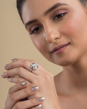 Luxaore leaf designed ring Luxaore leaf designed ring