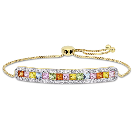 Twilight Glow Sterling Silver Bracelet For Women