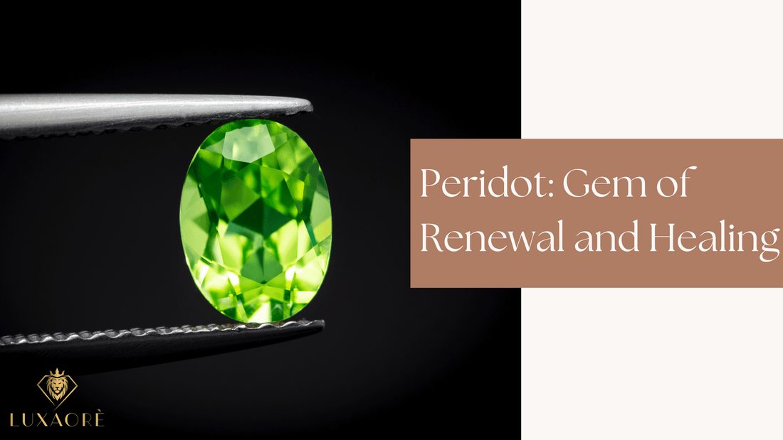 What is Peridot Gemstone blog explained by Luxaore