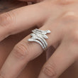 Sparkling Silver Ring For Women