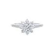 Starburst Sterling Silver Ring for Women