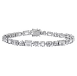 Starry Gleam Sterling Silver Bracelet for Women