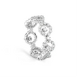 Glitter Trail Sterling Silver Ring for Women