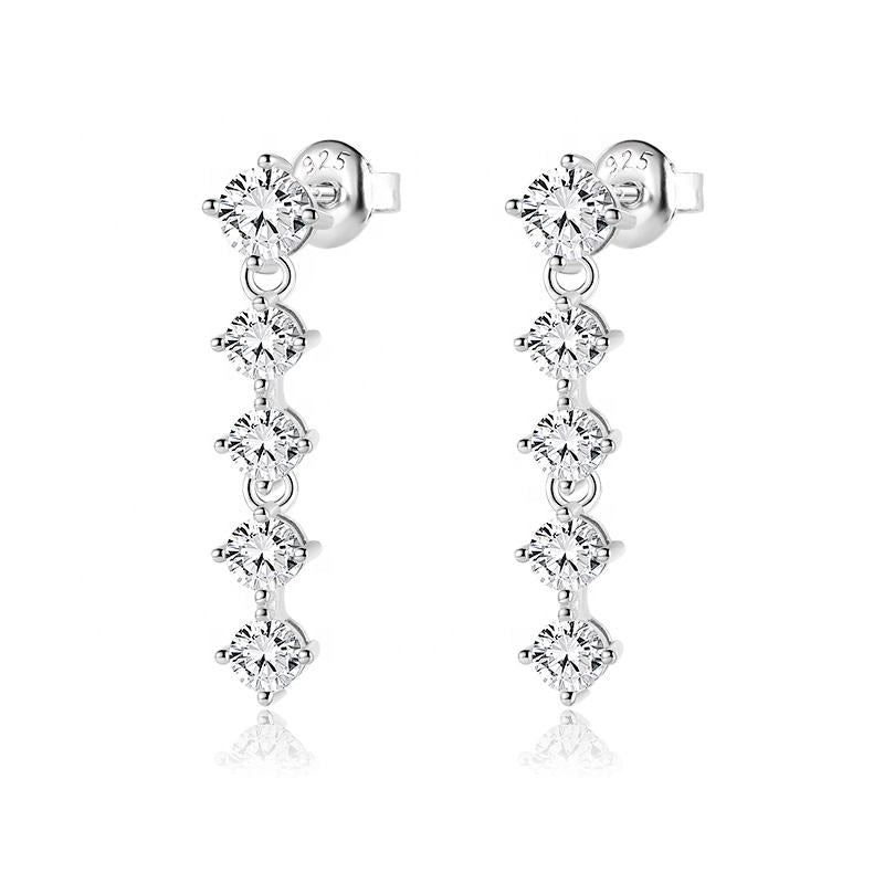 Celeste Bloom Silver Studs
