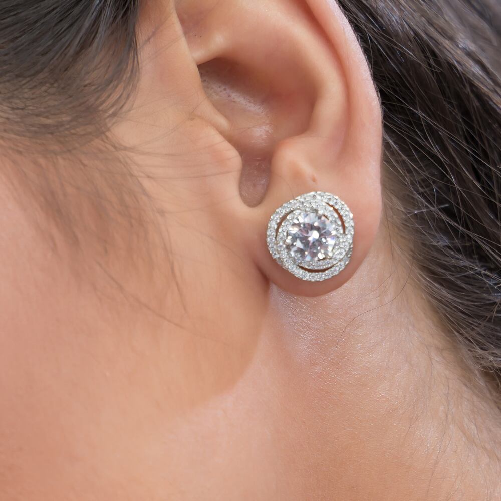 925 Sterling Silver earring for girls and women