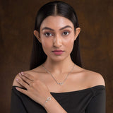 Affordable silver chain for women with intricate and elegant design details