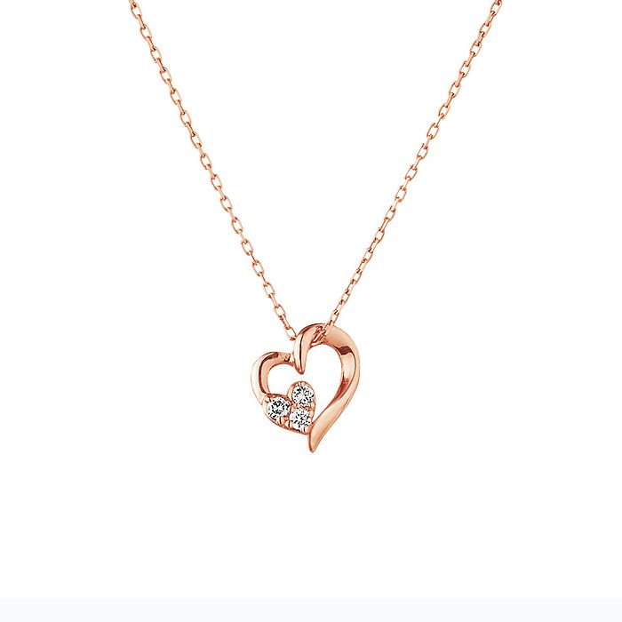 Amour 925 Sterling Silver Necklace For Women 
