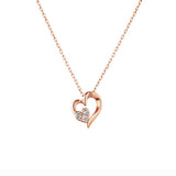 Amour 925 Sterling Silver Necklace For Women 