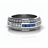 Apex Solitaire Silver Ring for Men 