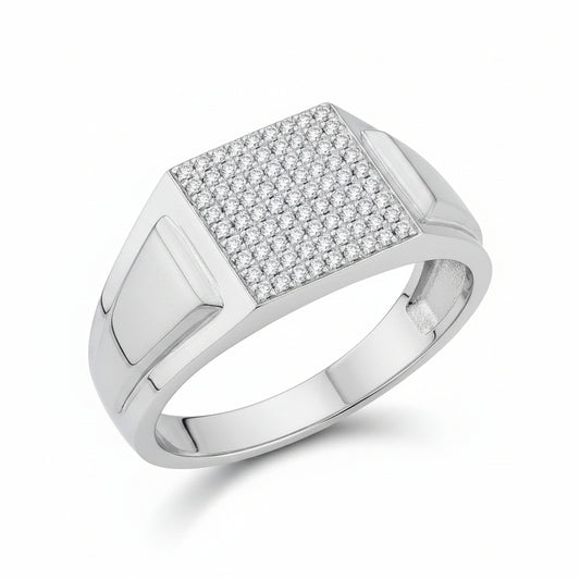 Asteris Silver Ring for Men