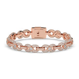 Aura Bezel Men's Silver Bracelet03