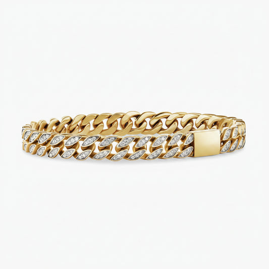 Aureate Men's Silver Bracelet 