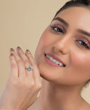 Buy Luxaore Evil Eye Good Luck Ring for girls