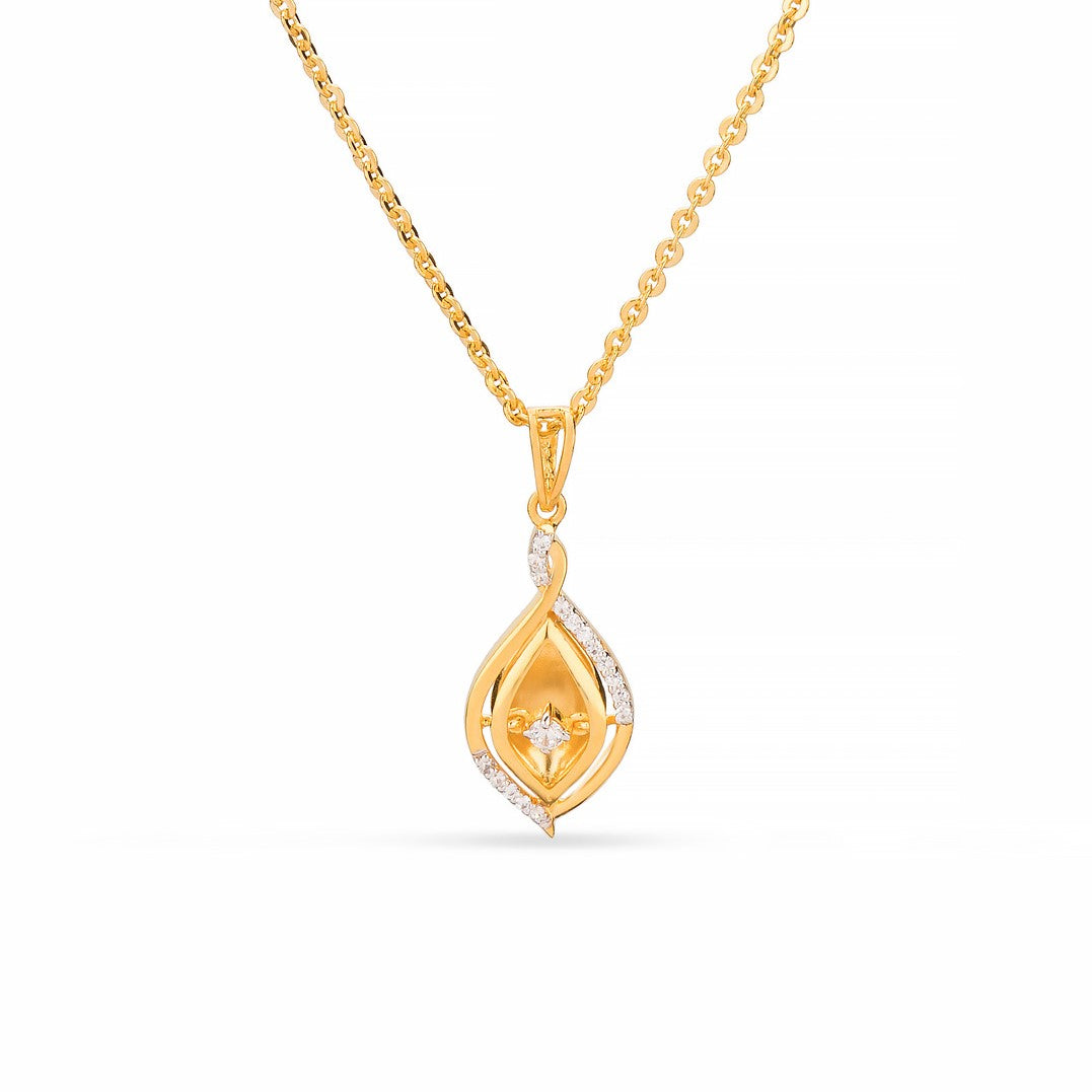 Buy Luxaore gold pendant neck chain online