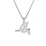 Buy hallmarked silver necklace at low cost
