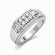 Catalyst Signet Silver Ring for Men