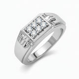 Catalyst Signet Silver Ring for Men