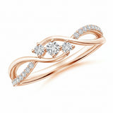 Celeste Trio 925 Silver Ring for Women