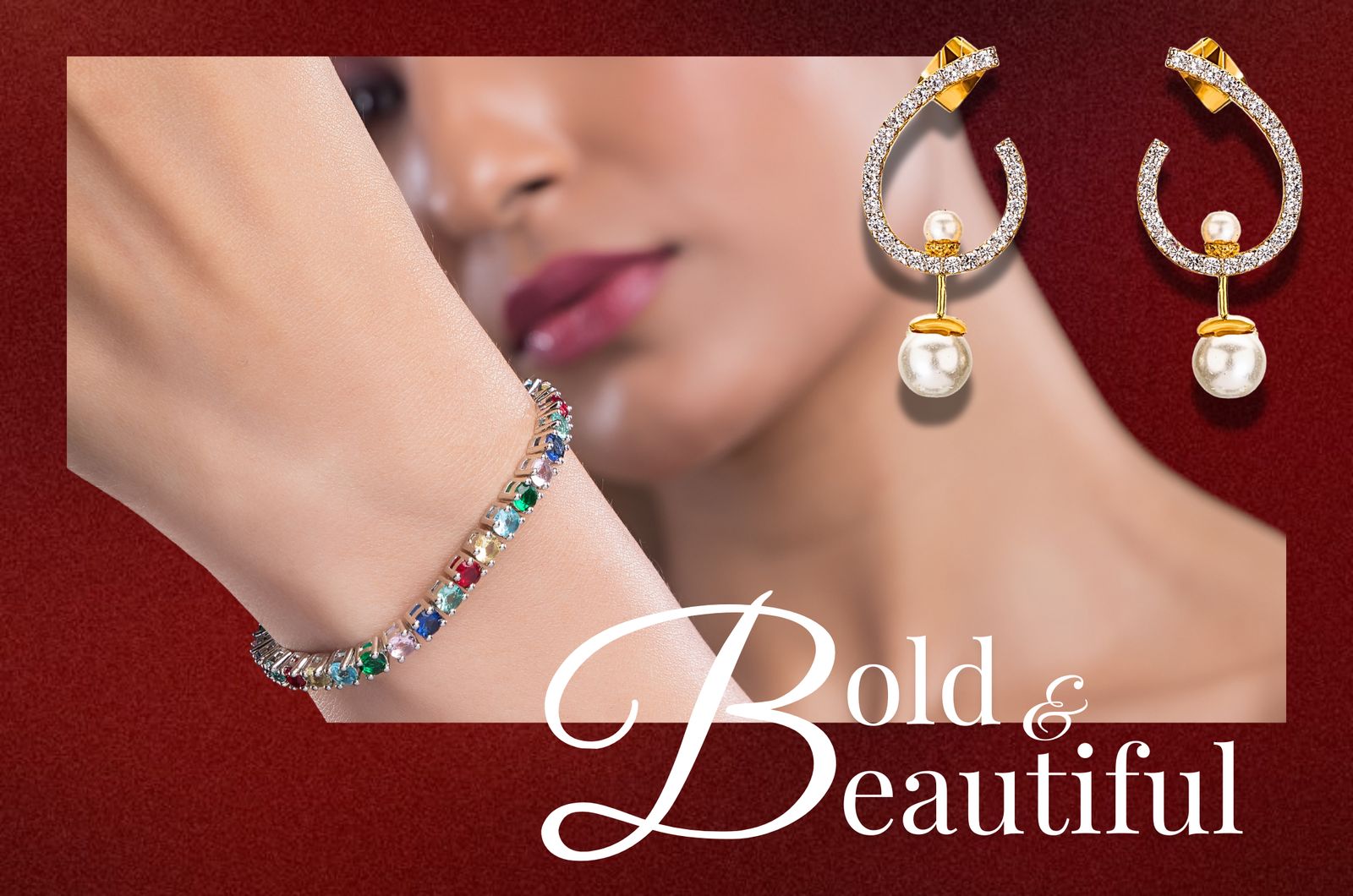 Chunky 925 silver statement jewellery for women