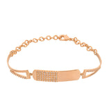 Classic 925 sterling silver chain bracelet, combining timeless elegance with versatility for girls and women