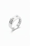Echelon Silver Ring for Men 