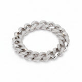 Eclipse Link Men's Silver Bracelet 