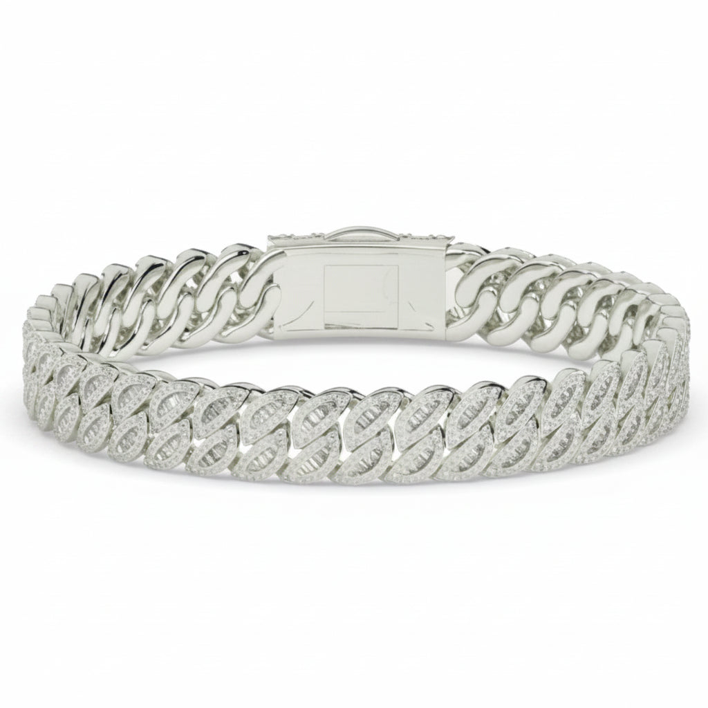 Elysian Men's Silver Bracelet036