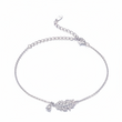 Ethereal Plume Silver Bracelet For Women 