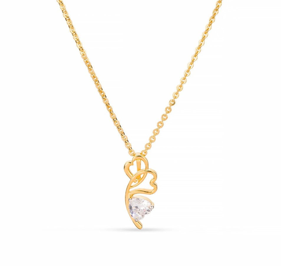 Exquisite silver pendant with matching chain for mother’s birthday gift