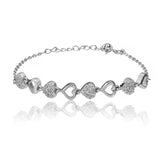 Exquisite sterling silver bracelet designs featuring intricate patterns and a modern aesthetic for style-conscious women