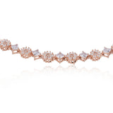 Exquisite women's silver jewellery set combining traditional elegance with contemporary designs