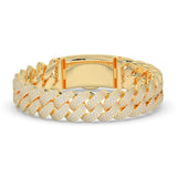 Glacier Thick Men's Silver Bracelet02