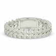Glacier Thick Men's Silver Bracelet 