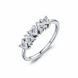 Heart Symphony Silver Ring for Women 