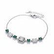 Heirloom Square Silver Bracelet For Women 