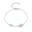 Iris Silver Anklet for women 